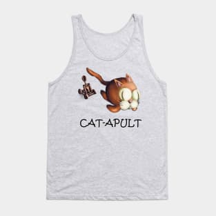 Cat-Apult. Tank Top